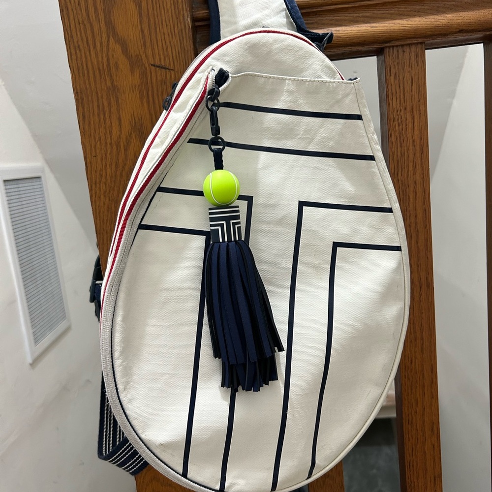 Tennis Racquet Sling Bag-Tory Burch